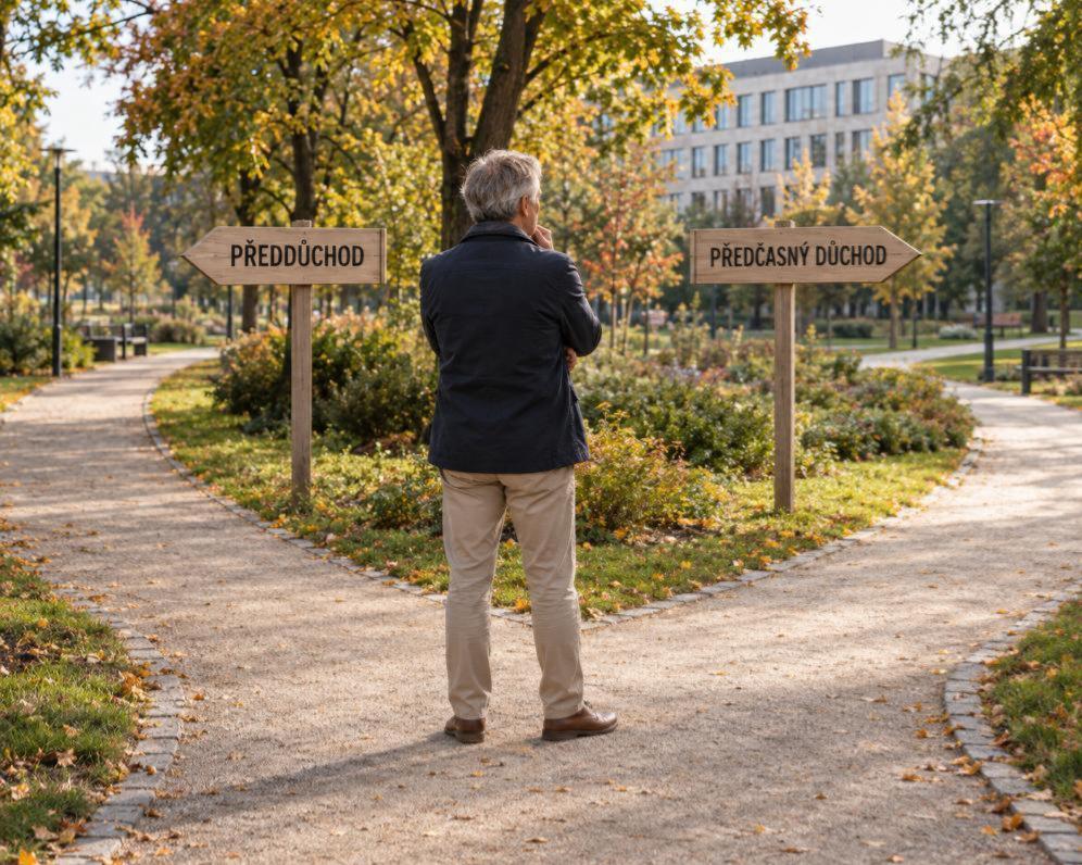 Cesta k dřívějšímu odpočinku: Předdůchod versus předčasný důchod